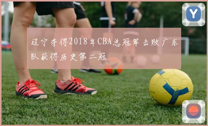 辽宁夺得2018年CBA总冠军击败广东队获得历史第二冠